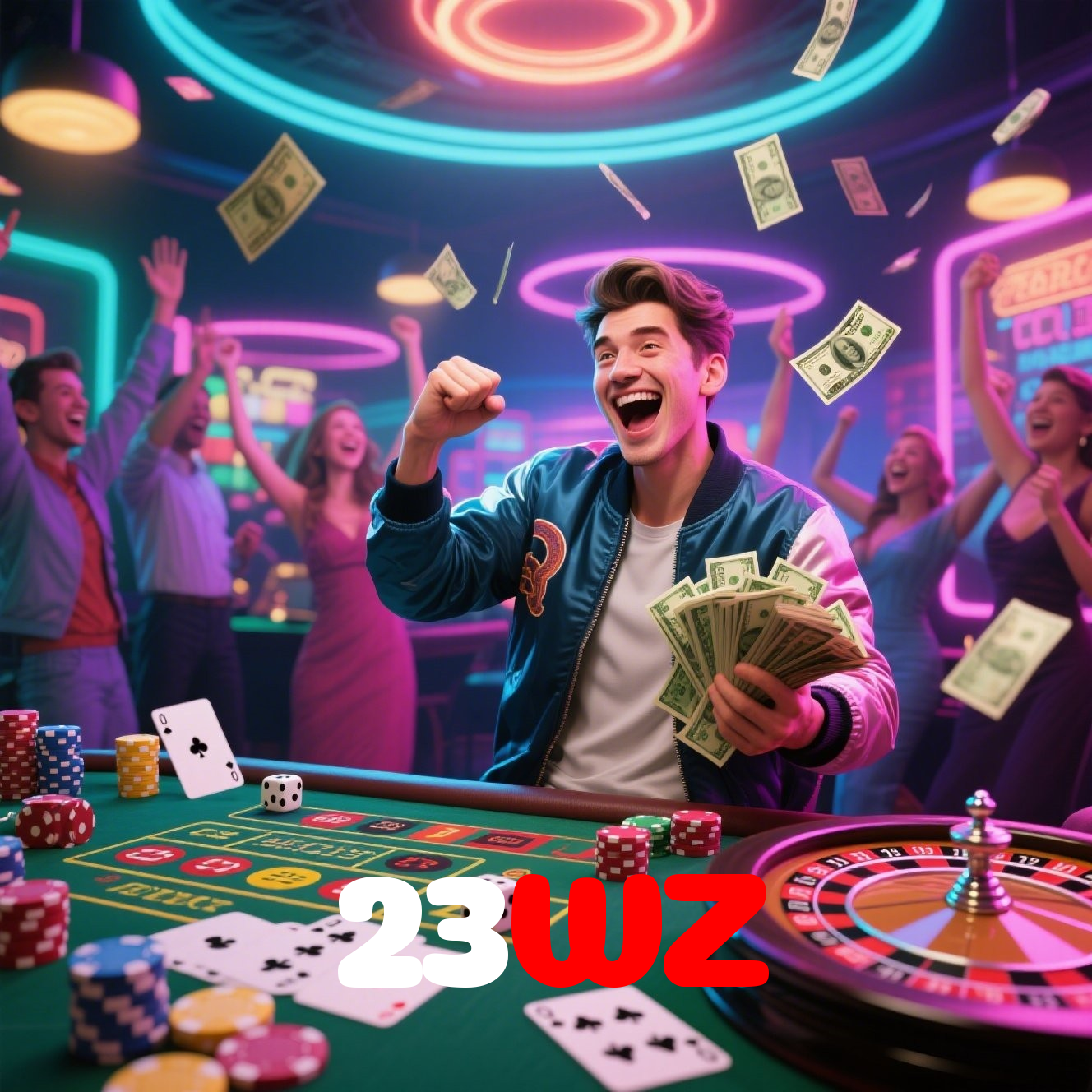 23WZ:Apostas no futebol e grandes vitórias em roleta e blackjack!