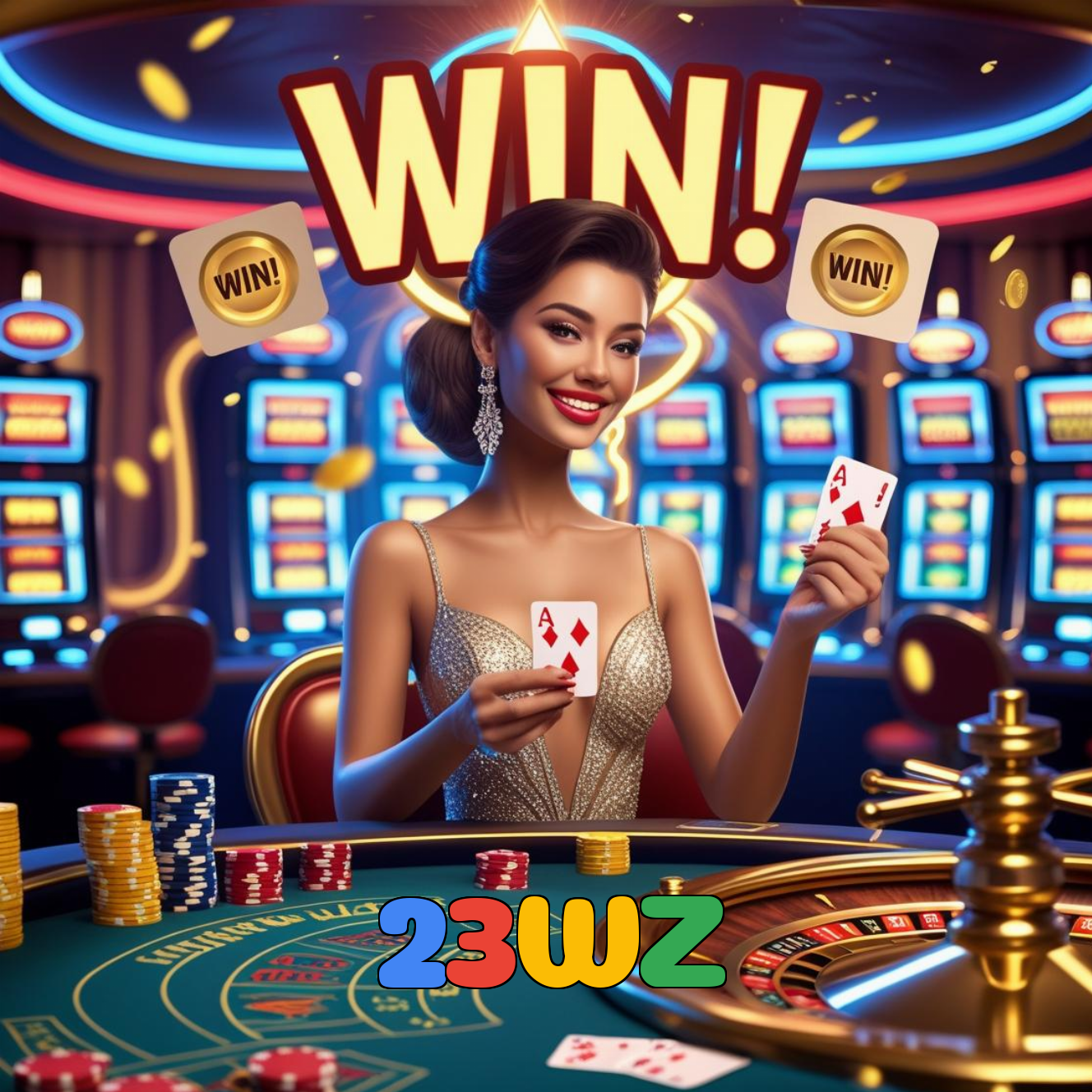23WZ:Gire as slots e conquiste jackpots de tirar o fôlego!