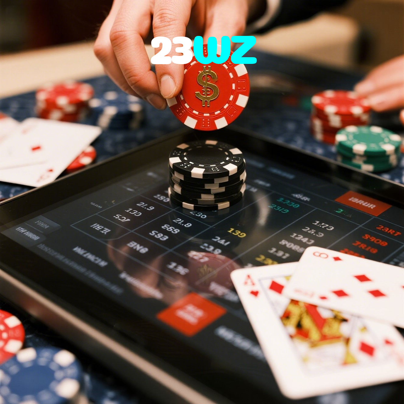 23WZ:Onde a diversão nunca acaba: poker, roleta e apostas no futebol!