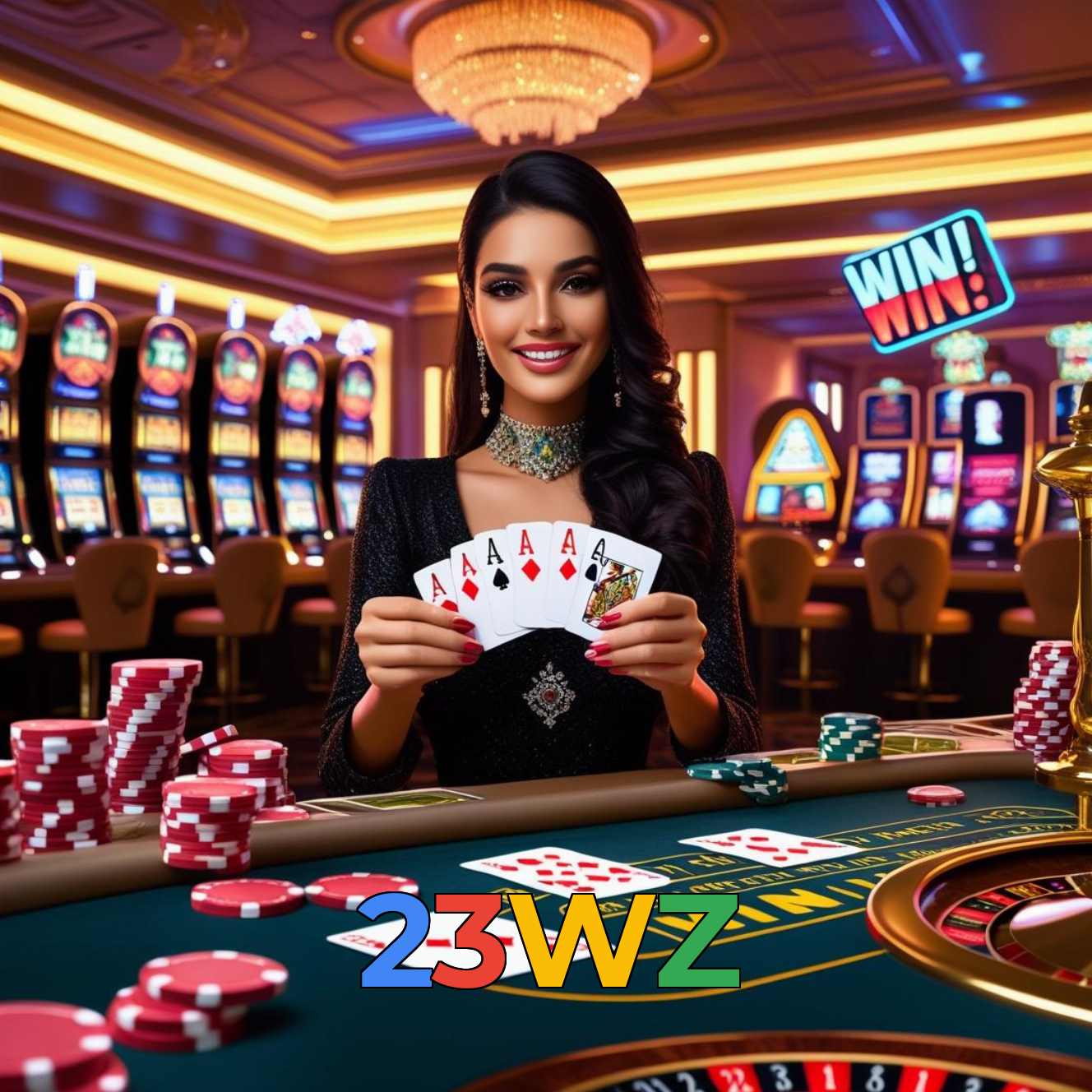 23WZ:Venha viver a emoção do cassino! Gire a roleta e ganhe grandes prêmios!
