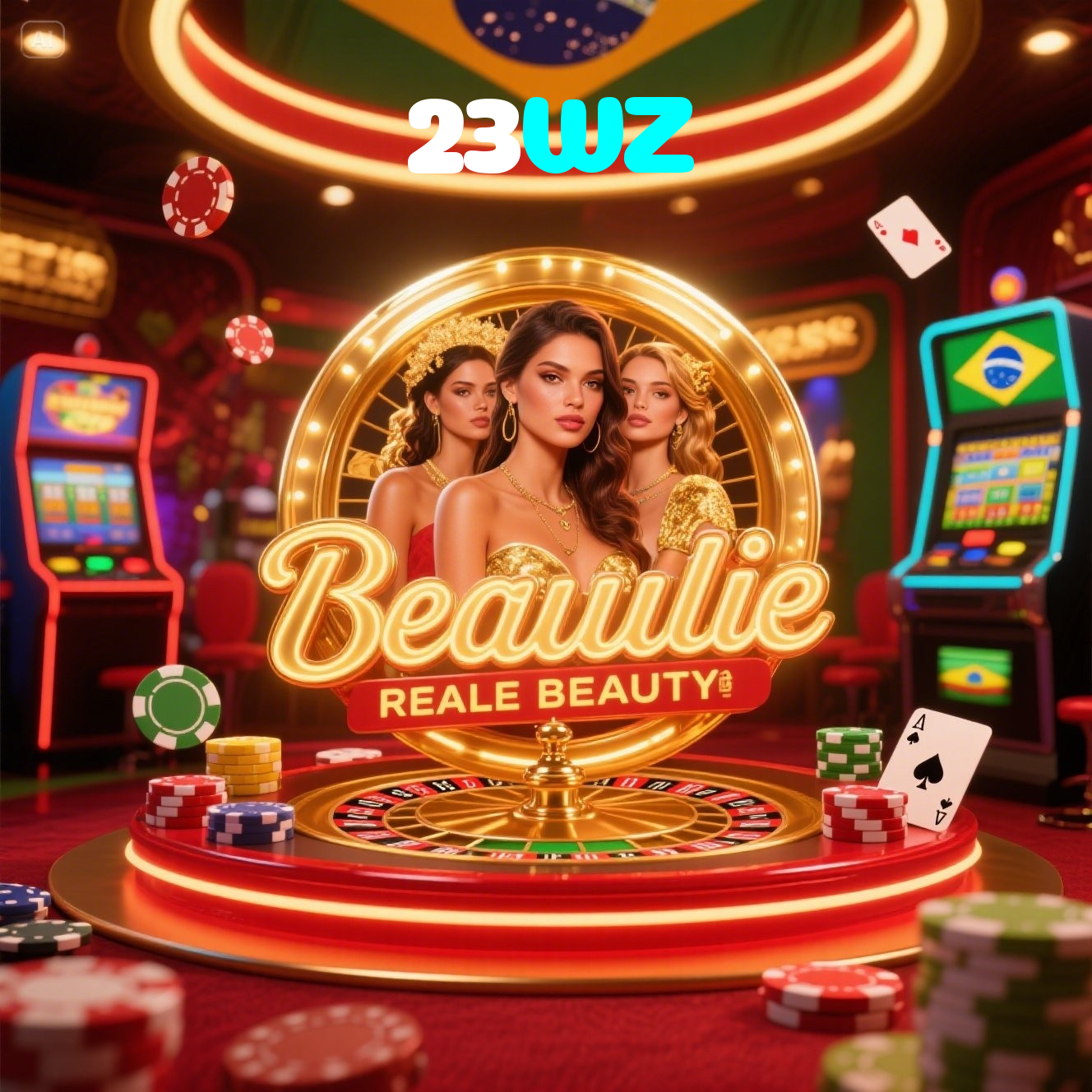 23WZ:Venha viver a emoção do cassino! Gire a roleta e ganhe grandes prêmios!