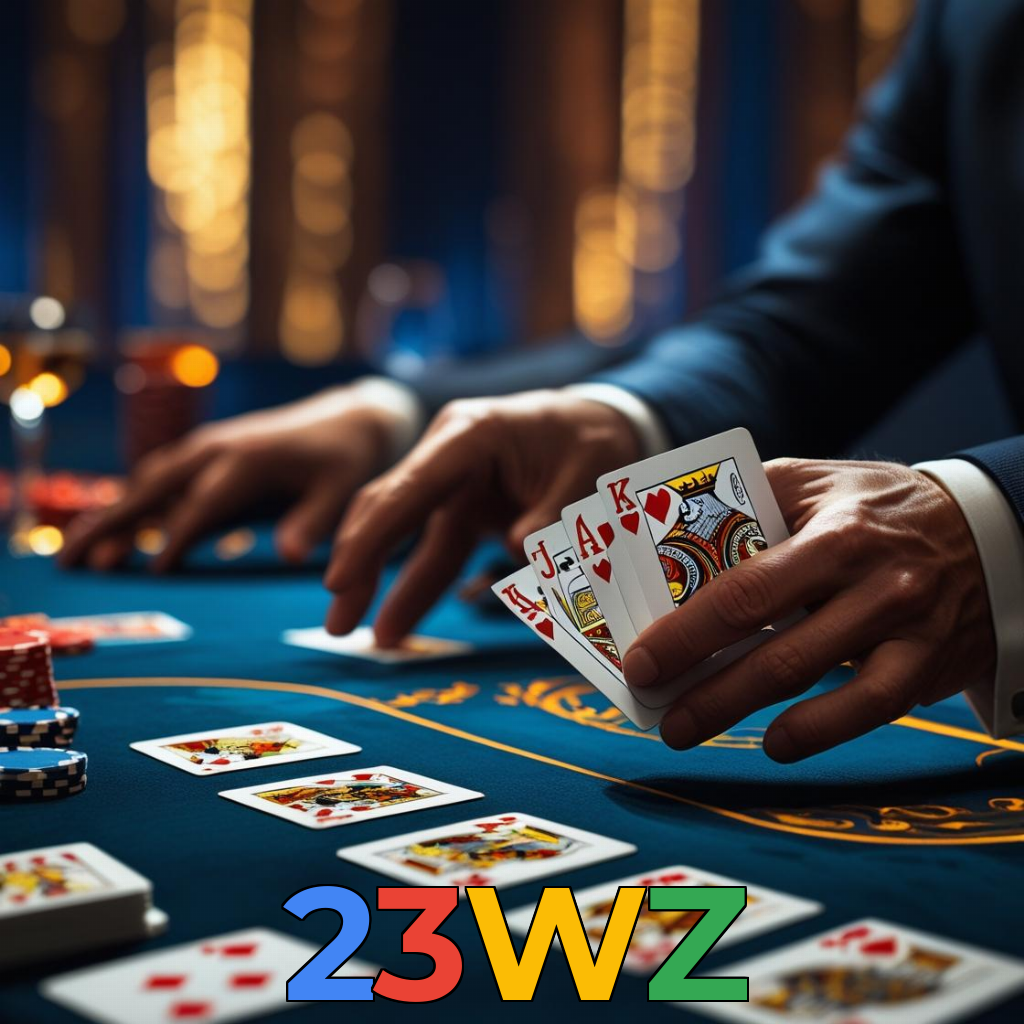 23WZ：Jogue poker como um profissional e ganhe grandes prêmios!