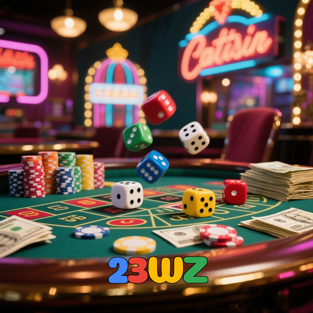 23WZ:Onde as vitórias no futebol se encontram com os jackpots do cassino!